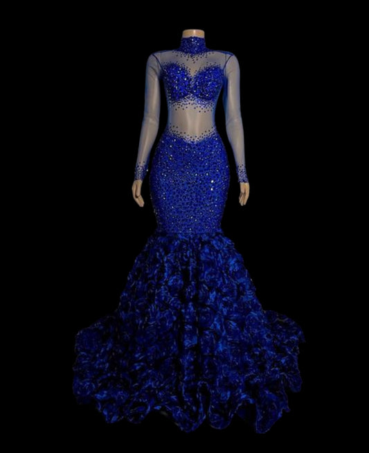 Blue Diamond Princess Gown